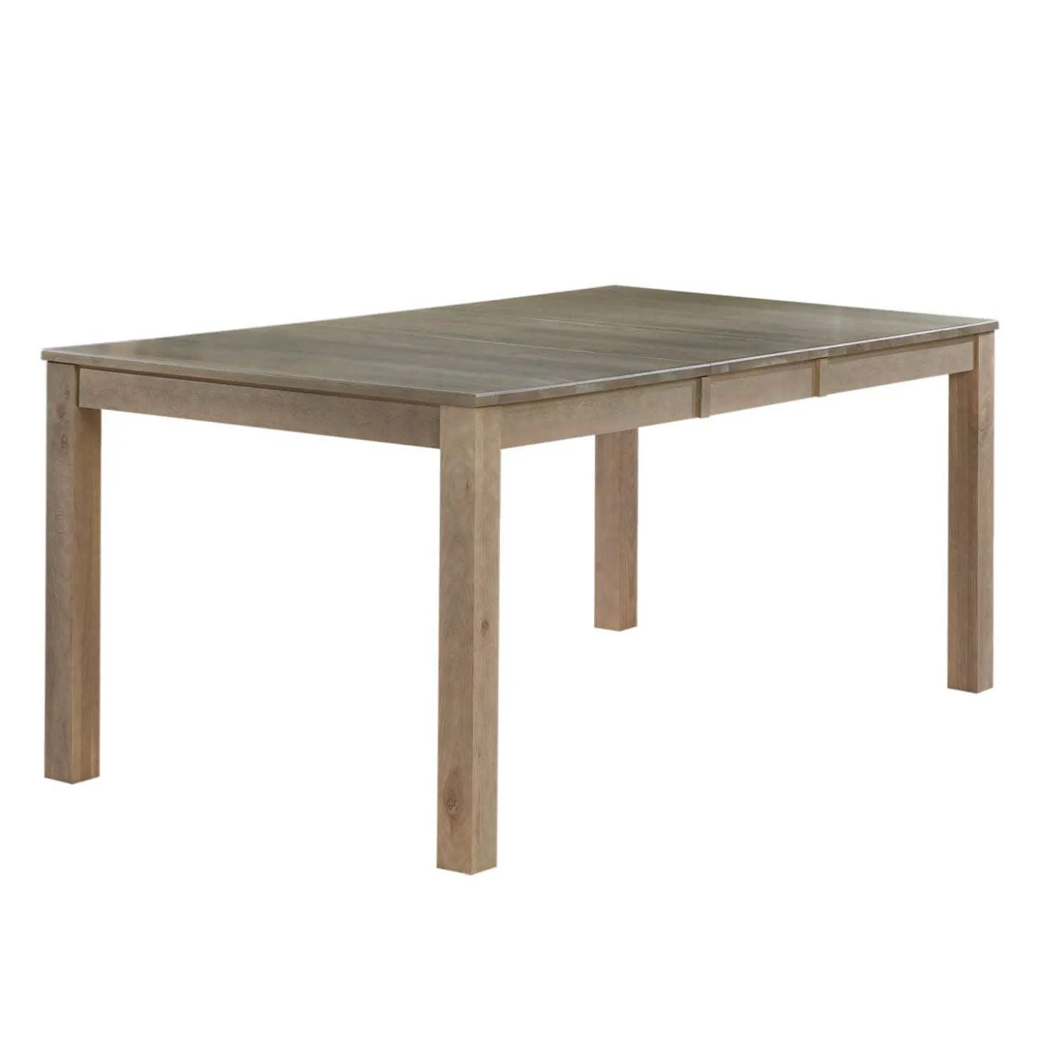 Table à manger rectangulaire extensible en bois massif 54" à 70"