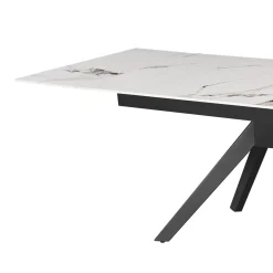 Table à manger rectangulaire extensible en pierre sintérisée 63