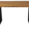 Table à manger rectangulaire en bois massif 67"