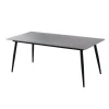 Table à manger rectangulaire en pierre sintérisée 59"