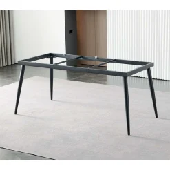 Table à manger rectangulaire en pierre sintérisée 59