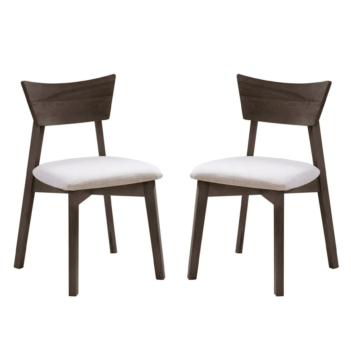 Table à manger rectangulaire extensible (54" à 70") avec 6 chaises - ardoise