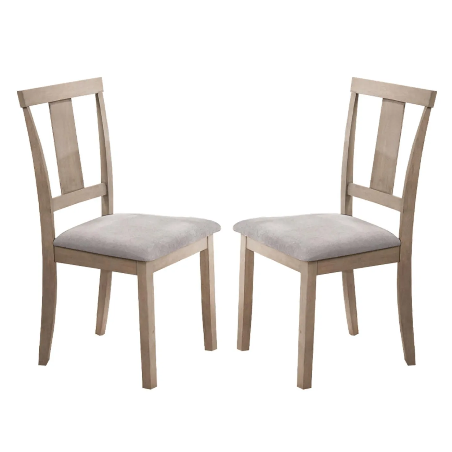 Table à manger rectangulaire avec rangement, 4 chaises et 1 banc - gris