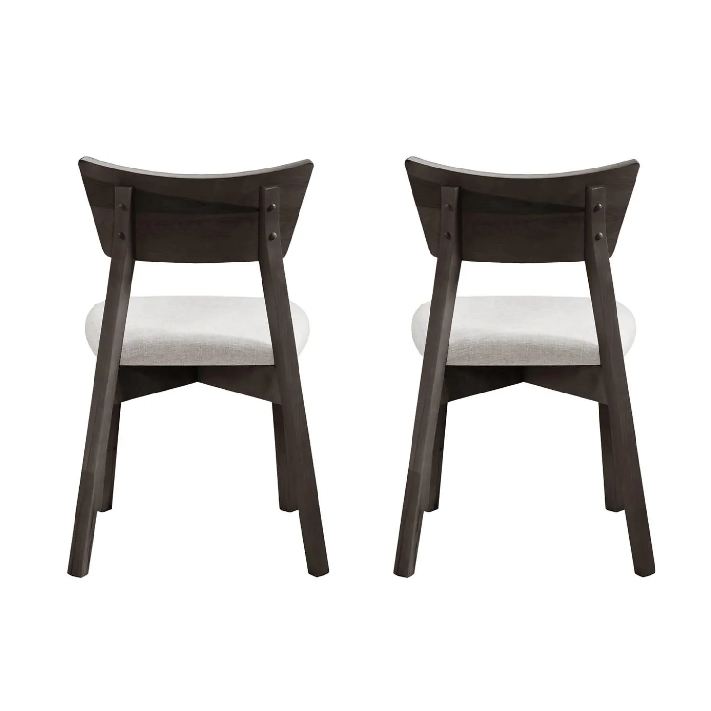Table à manger rectangulaire extensible (48" à 60") avec 6 chaises - ardoise