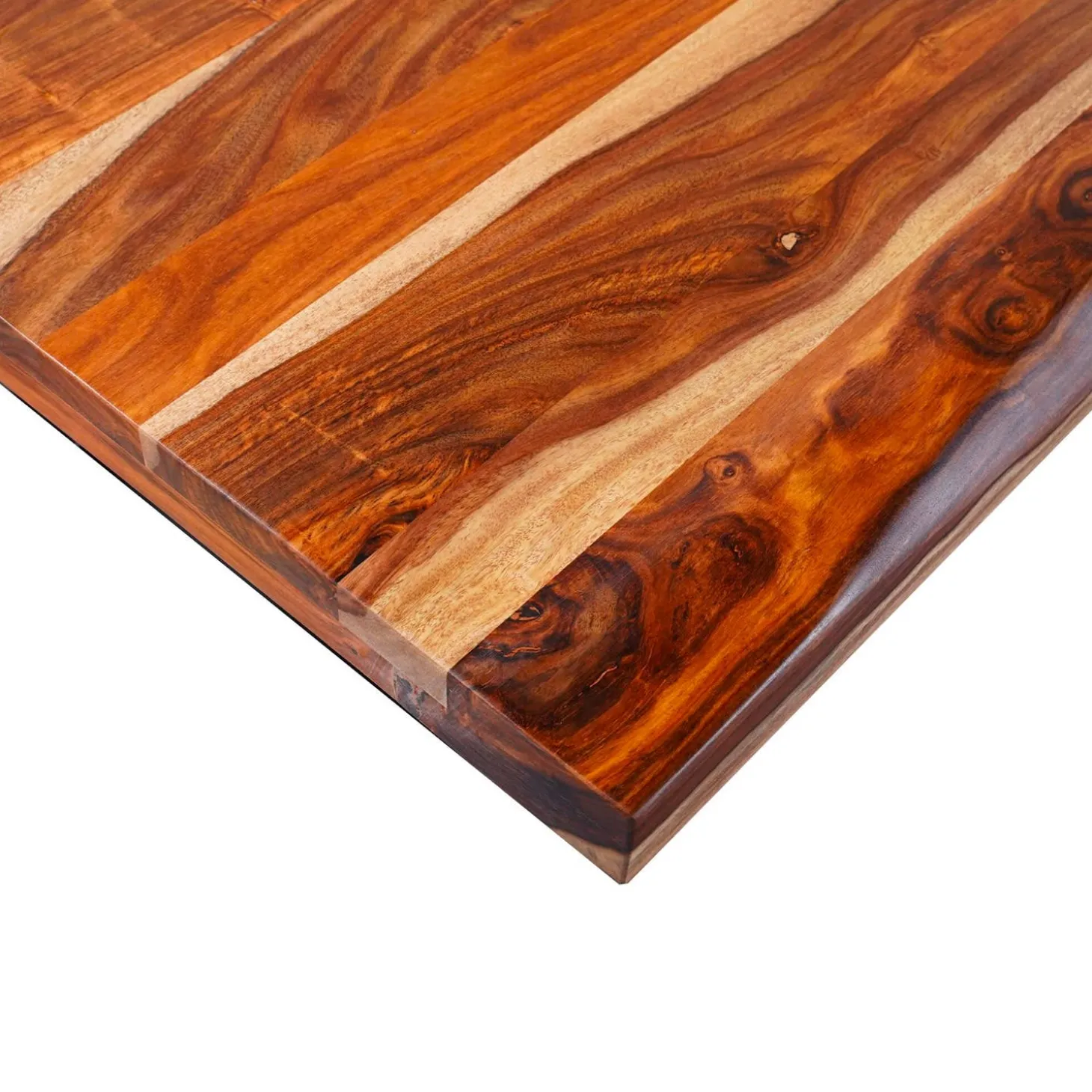 Table à manger rectangulaire en bois massif - 72"