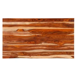 Table à manger rectangulaire en bois massif - 72
