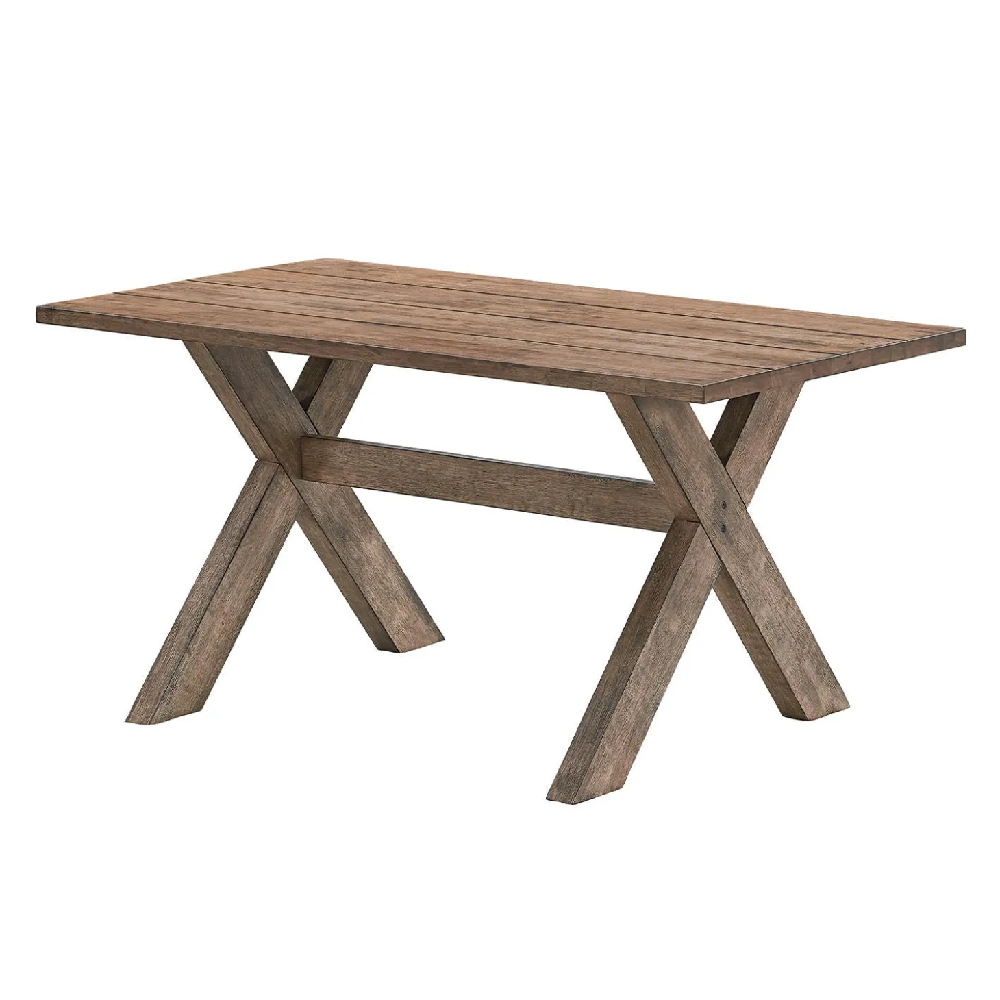Table à manger rectangulaire avec 4 chaises - beige