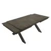 Table à manger rectangulaire extensible 66" à 94"