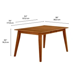 Table à manger rectangulaireextensible (54