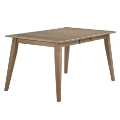 Table à manger rectangulaireextensible (54" à 70") - gris