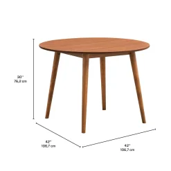 Table à manger ronde 42