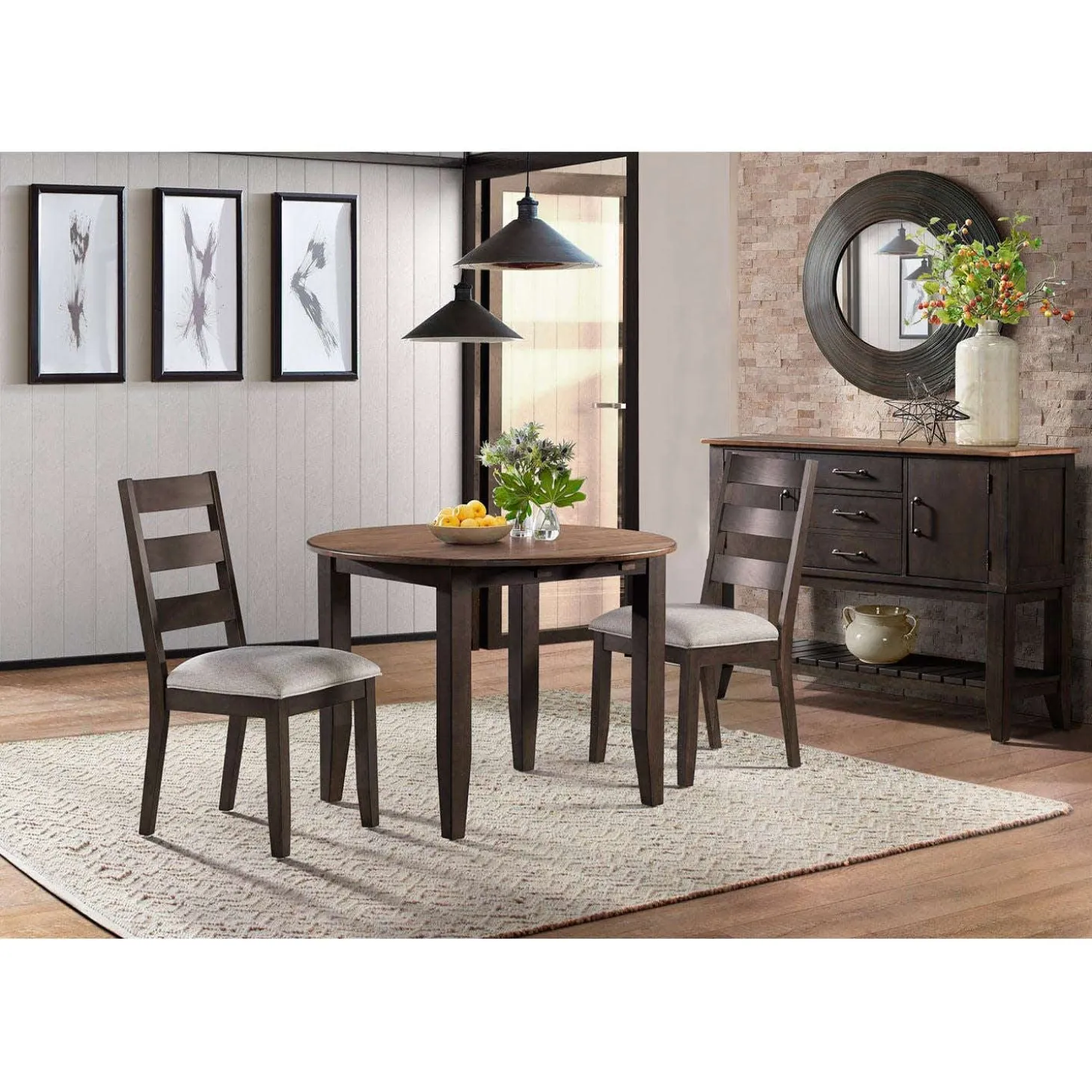 Table à manger ronde 42"