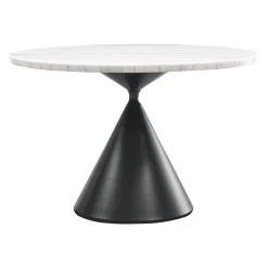 Table à manger ronde en marbre - 48"