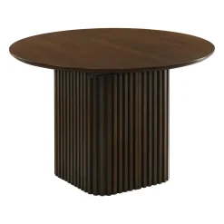 Table à manger ronde extensible (48 à 83") à piédestal