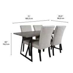 Table avec 4 chaises