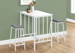 Table avec 2 tabourets hauteur comptoir