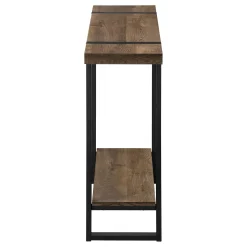 Table console - 2 niveaux, 1 tablette, rectangulaire - 48