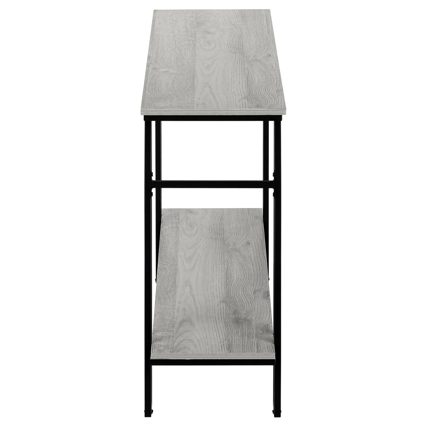 Table console - côtés en forme de h, 1 tablette, rectangulaire - 48"L - fau - Monarch