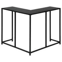 Table console - forme de L, coin, cadre en métal - 36
