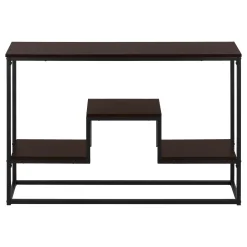 Table console - multi-niveaux, 3 tablettes, rectangulaire - 48