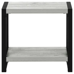 Table d'appoint - 2 niveaux, 1 tablette, panneaux épais, rectangulaire - 2 - Monarch