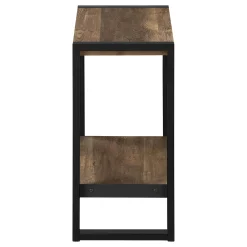 Table d'appoint - 2 niveaux, 1 tablette, rectangulaire - 24