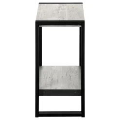 Table d'appoint - 2 niveaux, 1 tablette, rectangulaire - 24