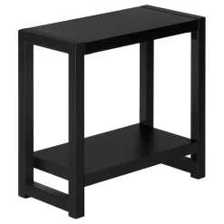 Table d'appoint - 2 niveaux, 1 tablette, panneaux épais, rectangulaire - 2 - Monarch