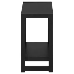 Table d'appoint - 2 niveaux, 1 tablette, panneaux épais, rectangulaire - 2 - Monarch