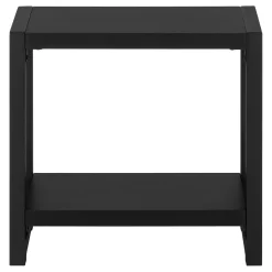 Table d'appoint - 2 niveaux, 1 tablette, panneaux épais, rectangulaire - 2 - Monarch