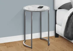 Table d'appoint - base courbe en forme de u, ronde - 24