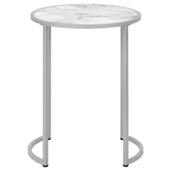 Table d'appoint - base courbe en forme de u, ronde - 24