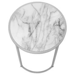 Table d'appoint - base courbe en forme de u, ronde - 24