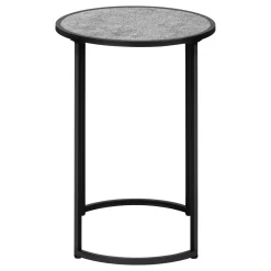 Table d'appoint - base courbe en forme de u, ronde - 24