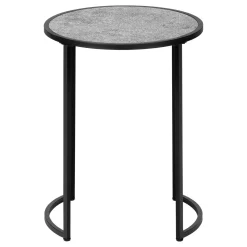 Table d'appoint - base courbe en forme de u, ronde - 24