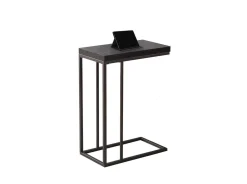Table d'appoint - espresso, métal bronze - Monarch