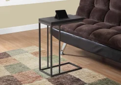 Table d'appoint - espresso, métal bronze - Monarch