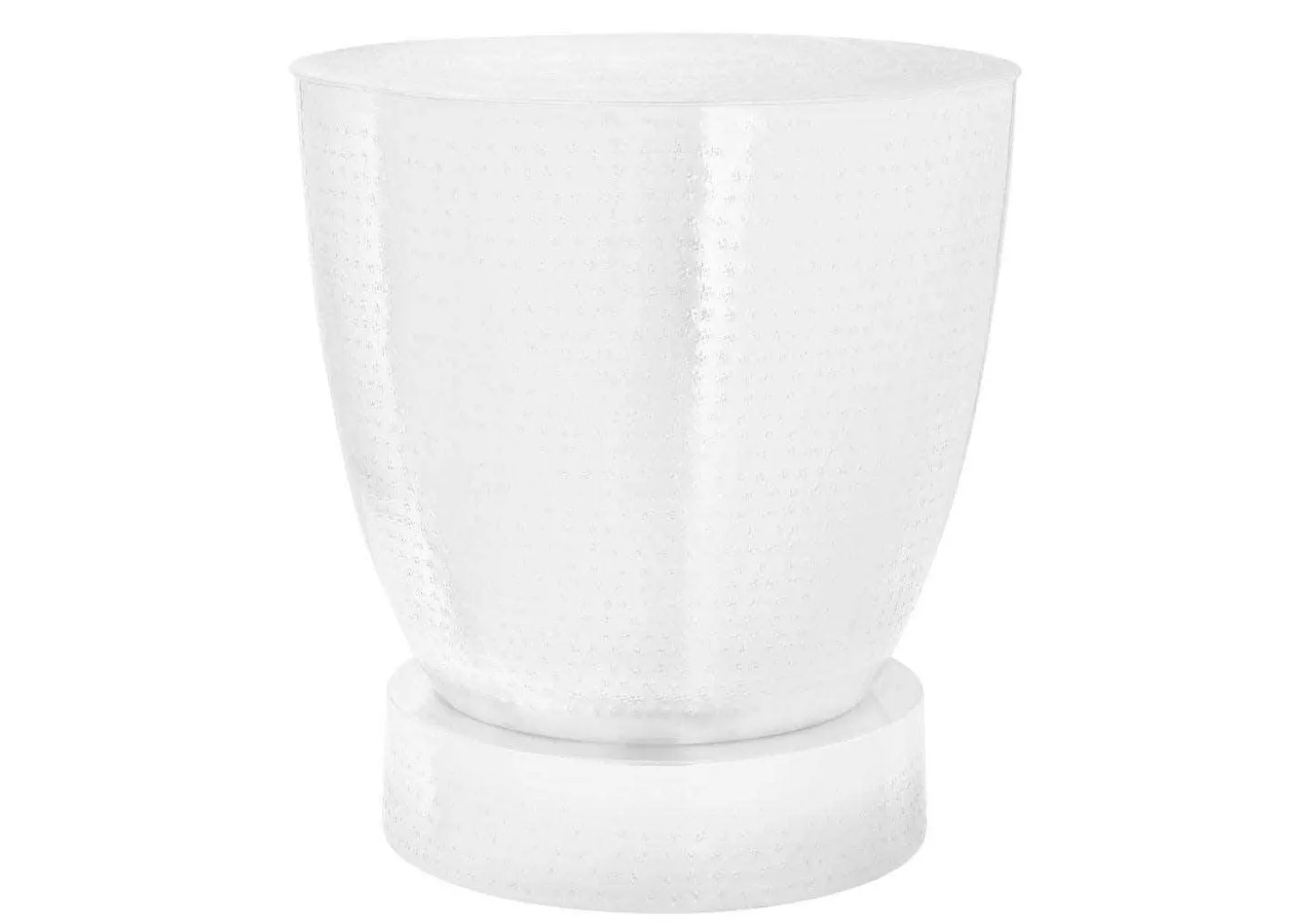 Table d'appoint - 22"H, table de bout drum métal blanc - Monarch
