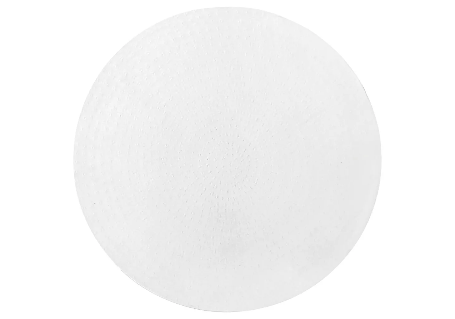 Table d'appoint - 22"H, table de bout drum métal blanc - Monarch