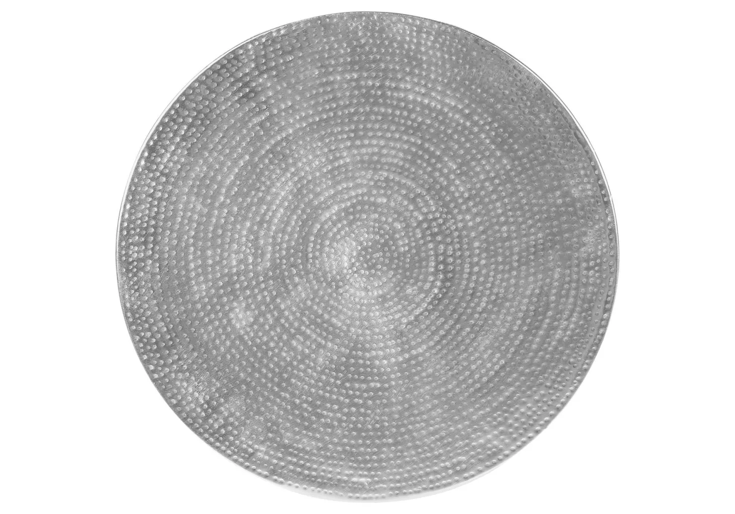 Table d'appoint - 22"H, table de bout drum métal chrome - Monarch