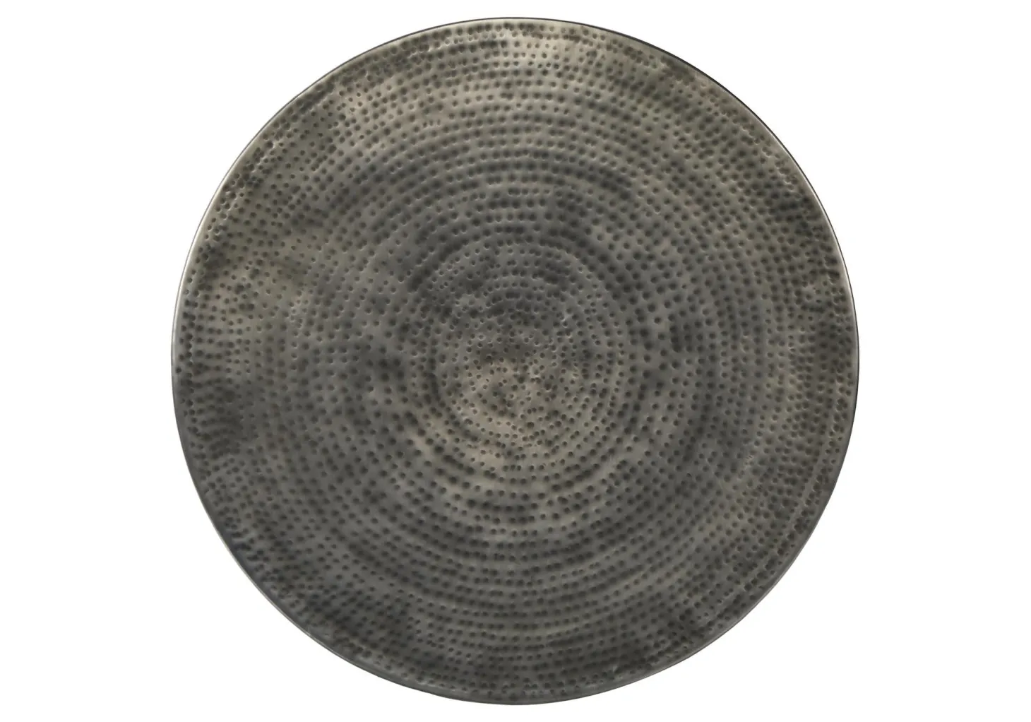 Table d'appoint - 22"H, table de bout drum métal gris - Monarch