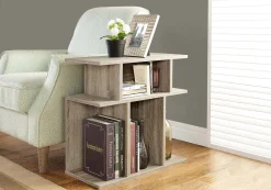 Table d'appoint - 24"H, taupe foncé - Monarch