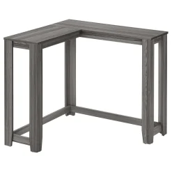 Table d'appoint - 48"L, console de coin gris - Monarch