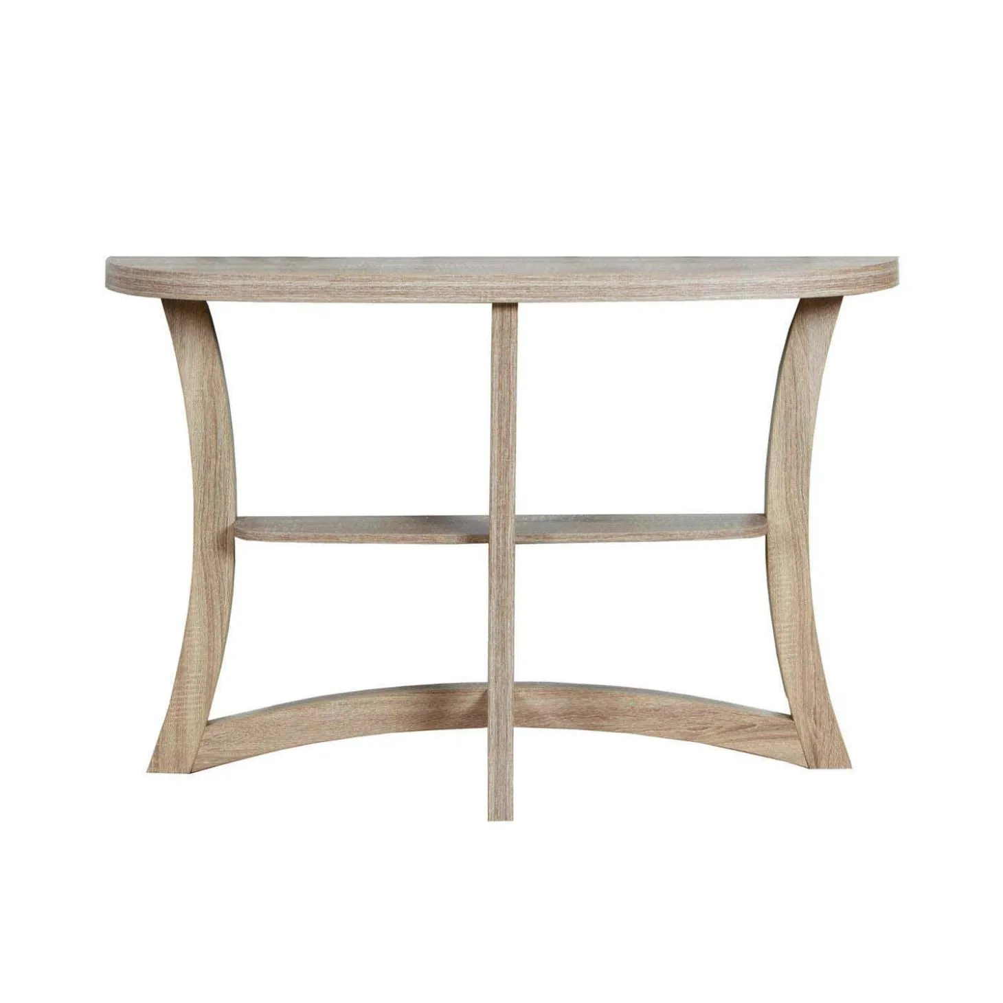 Table d'appoint - 47"L, console d'entrée taupe foncé - Monarch