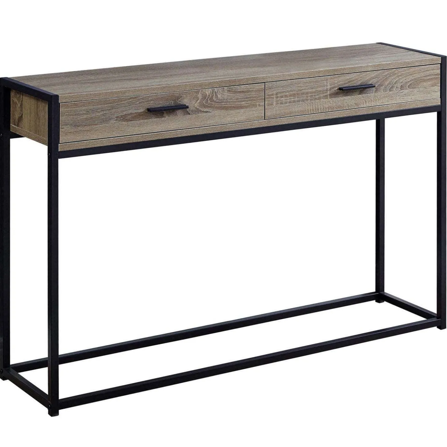 Table d'appoint - 48"L, console d'entrée taupe foncé - Monarch