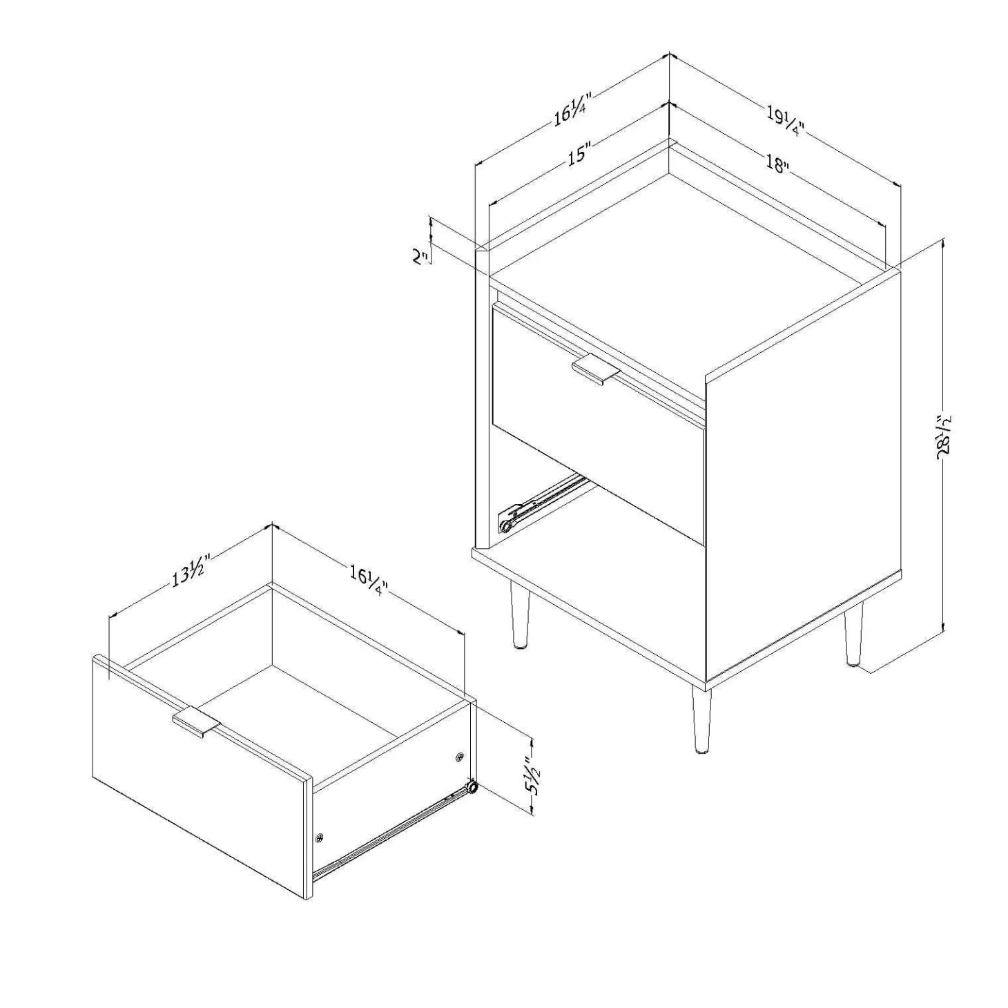 Table d'appoint - South Shore