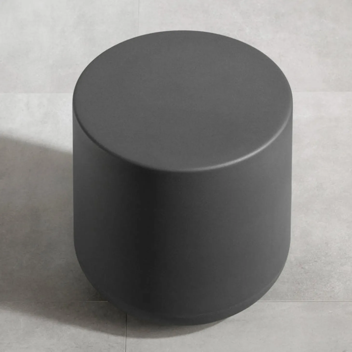 Table d'appoint de jardin ronde
