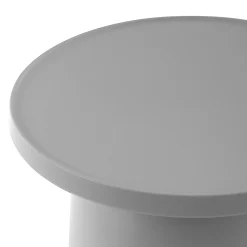 Table d’appoint d’extérieur en résine - gris