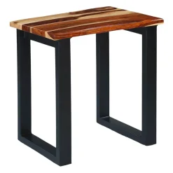 Table d'appoint en bois massif