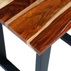 Table d'appoint en bois massif